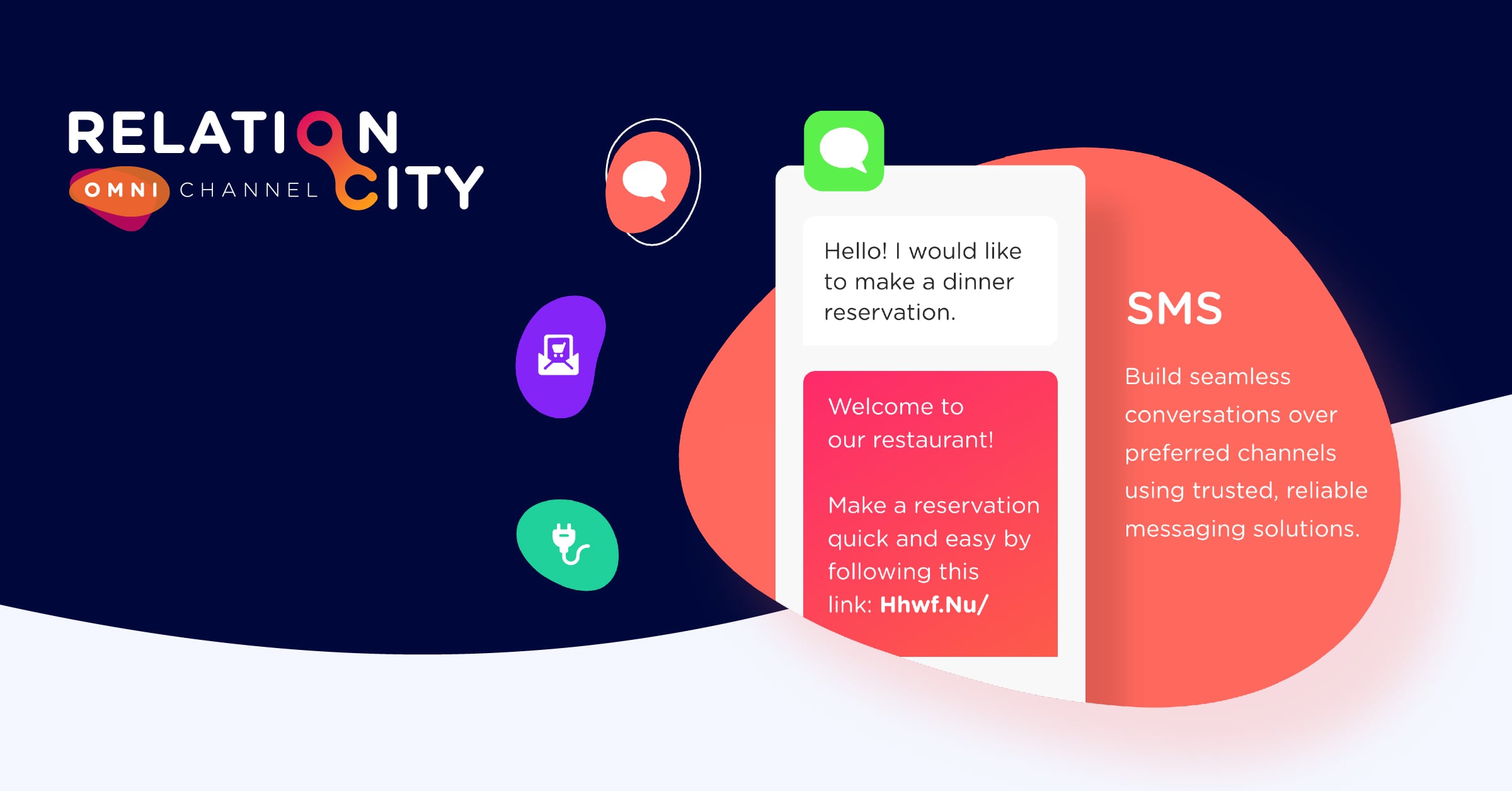 Create amazing SMS campaigns via our sister platform RelationCity