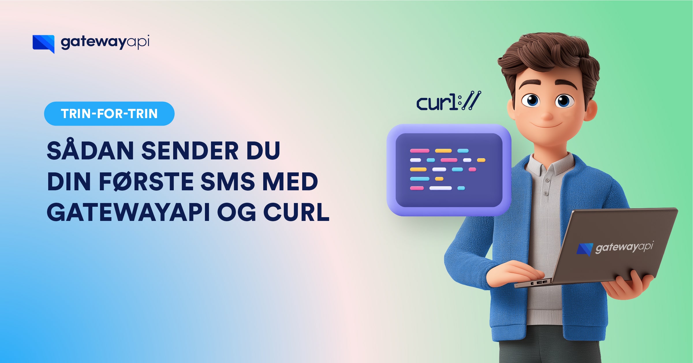 Sådan sender du din første SMS med GatewayAPI og cURL